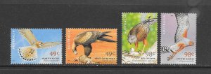 BIRDS - AUSTRALIA #2002-5 BIRDS OF PREY MNH
