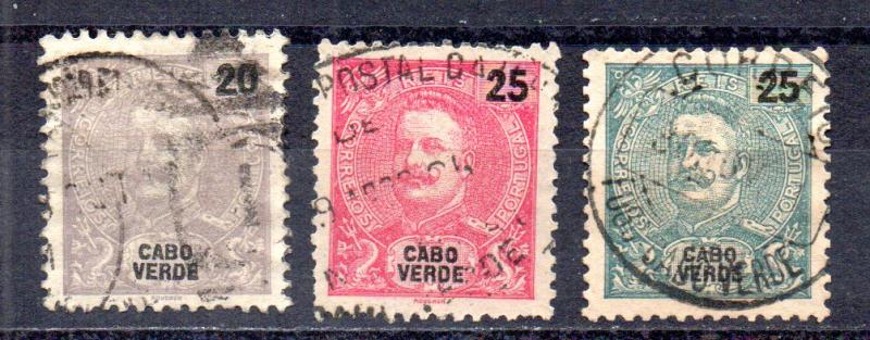 Cape Verde 41-43 used