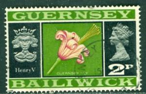 G. B. Guernsey; 1971: Sc. # 44: O/Used Single Stamp