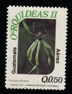 Guatemala  Scott C846 MNH** Orchid airmail 1994
