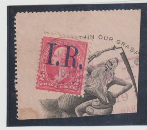 US  Scott # R155b Used SON  Fancy CXL Revenue Stamps