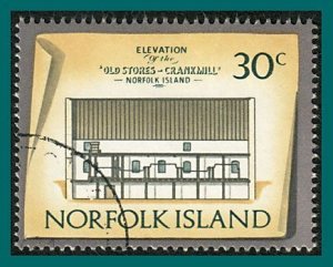 Norfolk Island 1974 Buildings II, 30c used  #169,SG146