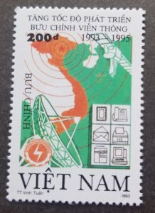 Vietnam Communication In Service Of Life 1993 Satellite Phone Mail (stamp) MNH