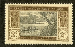 IVORY COAST 43   MH   BIN $.50