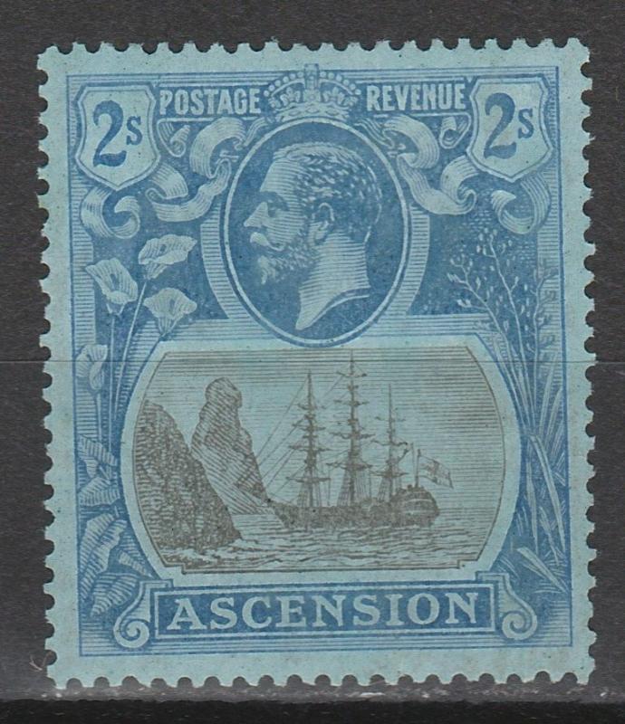 ASCENSION 1924 KGV SHIP 2/-