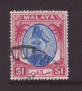 1949 Malaya  Selangor $1 Fine.Used SG108