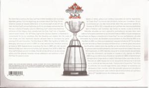 2012 Canada FDC Sc 2568 - 100th Grey Cup Game - Grey Cup