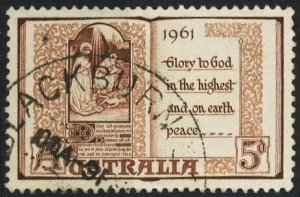 AUSTRALIA SC #342, USED - 1961 - DAN003