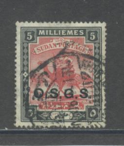 Sudan O5  F-VF  Used