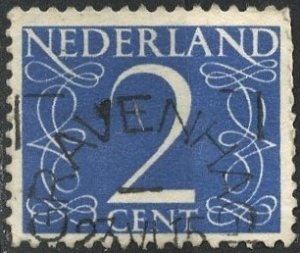 NETHERLANDS #283, USED - 1946 - NETHER287