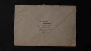 1931 Amsterdam Netherlands Metered Commercial Cover To New York USA