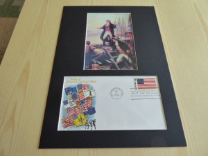 Ft. McHenry photograph and 1968 USA FDC