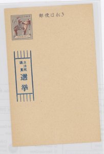 Ryukyu Islands UZE17 Unused card with no back printing.