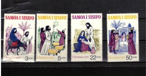 Samoa Scott 442-445 MNH