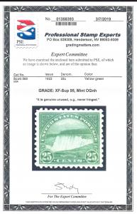 568 Mint,OG,NH... PSE Graded XF-Superb 95... SMQ $210.00