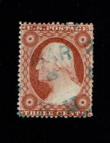 Scott #25 VF-used. SCV - $182.50