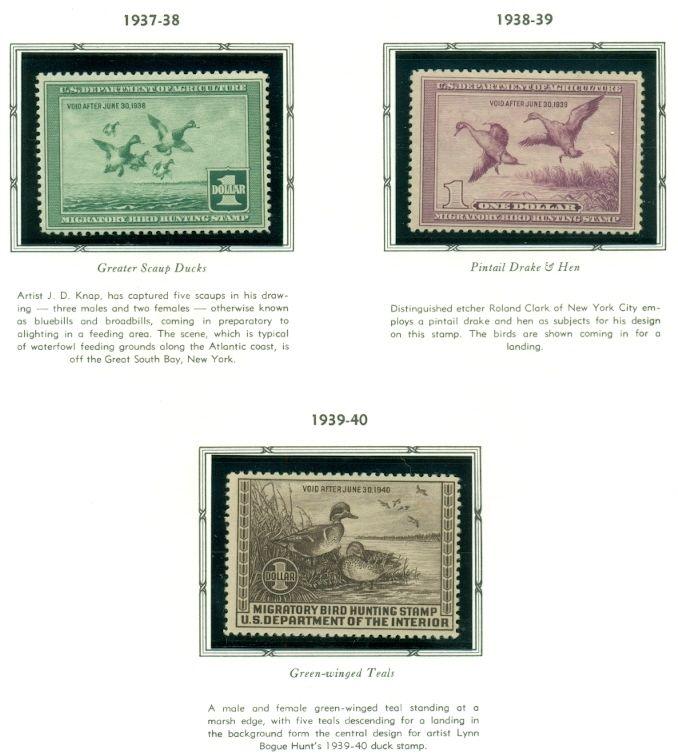 US DUCK STAMP COLLECTION - #RW1-73, Complete to 2006, NH in album Scott $5,779