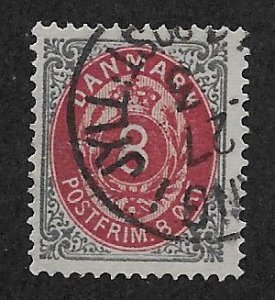 DENMARK SC# 28a  FVF/U