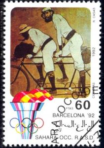 Bicycle Racing, 1992 Olympics Games, Barcelona, Sahara Used