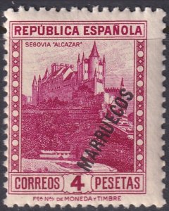 Spanish Morocco 1933 Sc 142 MNH**