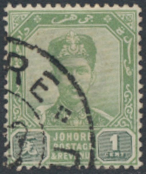 Johore  Malaya  SC#  37  Used   see details & scans