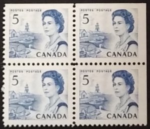 Canada 458bs Corner Block UR VF MNH