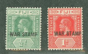 Fiji #MR1-2 Unused Single (Complete Set)