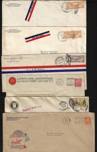 US 1920 30s COLLECTION OF 42 PAPER MANUFACTURING & PAPER RELATED COVER W/CORNER