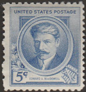 # 882 MINT NEVER HINGED ( MNH ) EDWARD A. MacDOWELL COMPOSER