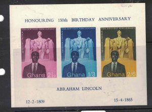 Ghana SG 206A Lincoln MOG (3hat)