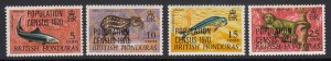 British Honduras 251-4 Population Census mnh