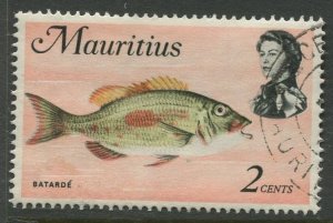 STAMP STATION PERTH Mauritius #339a Sea Life Issue FU 1972-1974