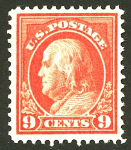 U.S. #415 MINT OG LH-VF