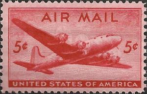 # C32 MINT NEVER HINGED DC-4 SKYMASTER