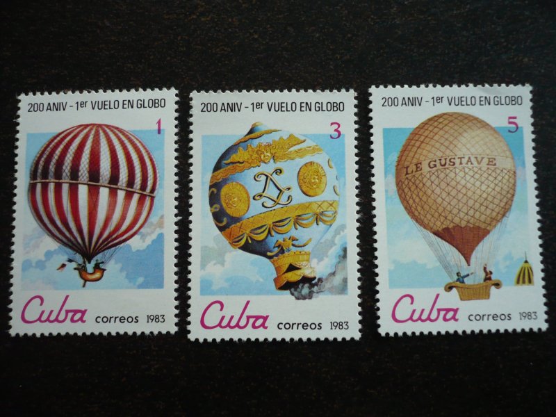 Cuba - Set - Manned Balloon Flight
