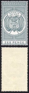 Orange Free State SGF1 6d Pearl Grey Fine Fresh U/M  Cat 21++ pounds