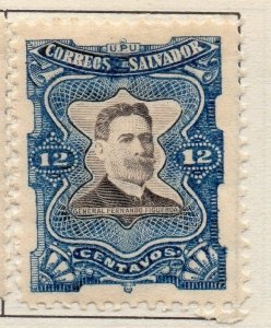 El Salvador 1910 Figueroa  Issue Fine Mint Hinged 12c. 141242