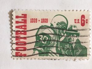 US – 1969 – Single “Sports” Stamp – SC# 1382 - Used