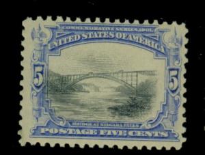 297 MINT F-VF OG NH Cat$180