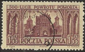POLAND - #643 - Used - SCV-0.25