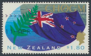 New Zealand  SC# 1321  Used  CHOGM  see details & scans             