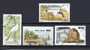 Nigeria 615B-615E used