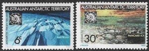 Australian Antarctic Territory L19-L20 MNH SC$5.35