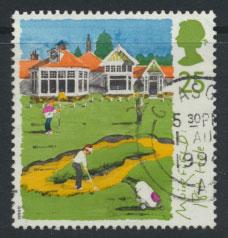 Great Britain SG 1830  Used  - Scottish Golf Courses 