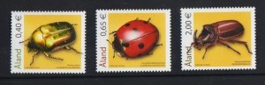 Aland 2006 -  Beetjes - MNH  #  242-244