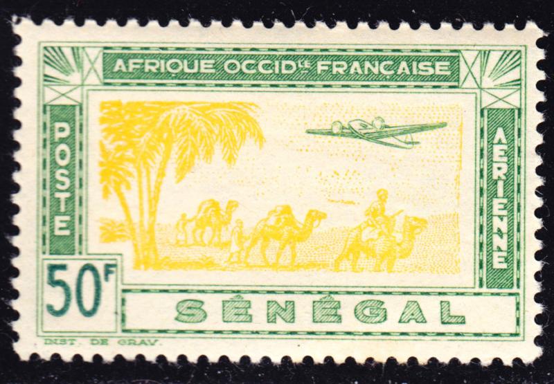 Senegal Scott C24  VF mint OG NH.