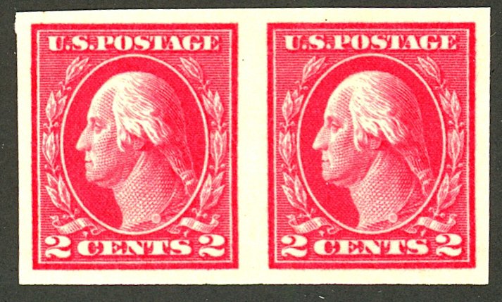 U.S. #409 MINT PAIR OG NH