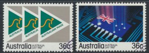 Australia  SG 1044-1045  SC# 1009-1010 Australia Day 1987 CTO see details & scan