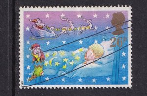 Great Britain  #1198  used   1987   Christmas  childhood memories 26p