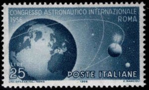 Italy Scott 717 MNH**  Astronautical Congress stamp